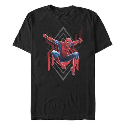 美国直邮MARVEL/漫威男士T恤上装简约时尚 舒适透气 个性潮流男装