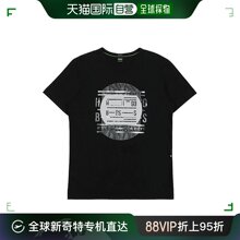 BOSS 黑色印花短袖 T恤 50377713 001 香港直邮HUGO TEE4 男士