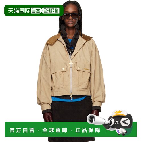 香港直邮barbour 巴伯尔 女士 驼色 Blackthorn Casual 夹克 LCA0