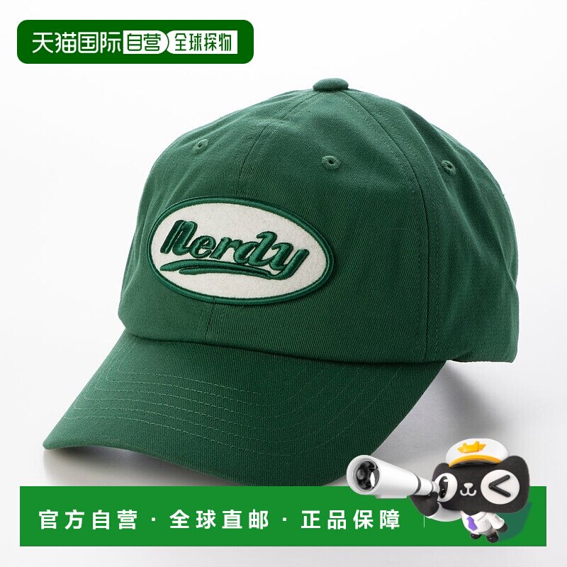 日本直邮NERDY 贴花徽章棒球帽 [NE8621EU000727] 奶油色