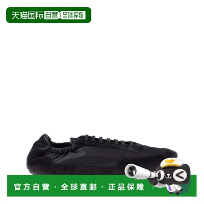 香港直邮PRADA 女士运动鞋 1E959ND7CF0002 AW2025 黑色 Collapse