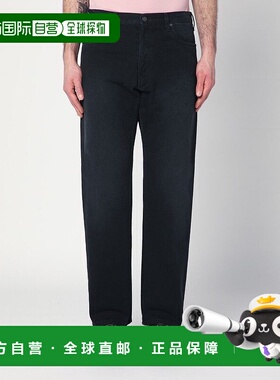 香港直邮PRADA 男士休闲裤 GEP358AAO148JF0557 SS2025 黑色