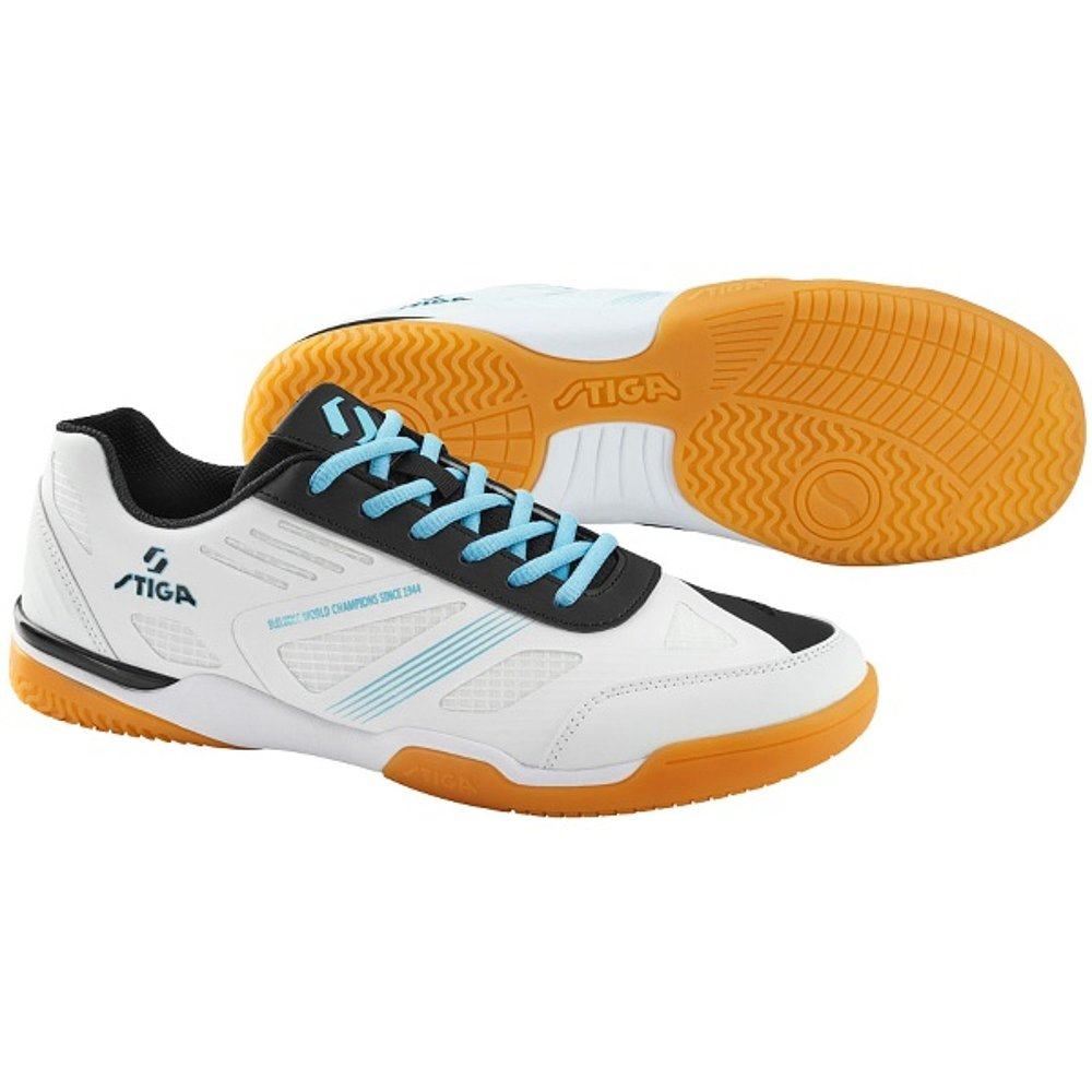 日本直邮STIGA STIGA 鞋 CN-II 白黑乒乓球鞋 CS9511