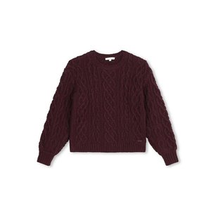 黑色 CHLOÉ AW2024 C2023895D Pullover 女童针织毛衣