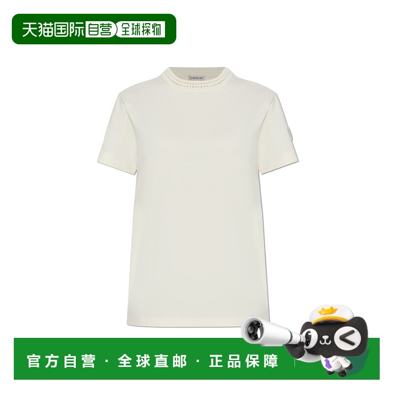 1h可退 香港直邮MONCLER 女士T恤 K10938C0004389ADC034 SS2025