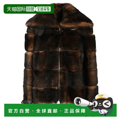 香港直邮FENDI 女士大衣 FM5426AYLHF0QD9 AW2025 花色 Sheepskin