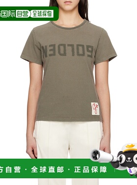 香港直邮Golden Goose Deluxe Brand 徽标圆领T恤 GWP01221.P0006