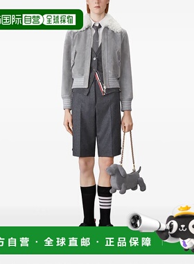 香港直邮THOM BROWNE 女士外套 FBC910YL0140035 AW2025 灰色夹克