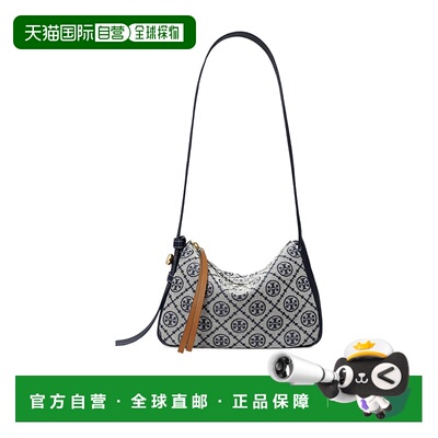 香港直邮Tory Burch Romy T Monogram 小号肩背包 177911汤丽柏琦