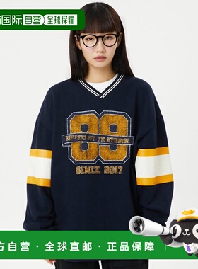 韩国直邮WAIKEI韩国小众设计师狗狗图案时尚日常卫衣YK23SSTS08