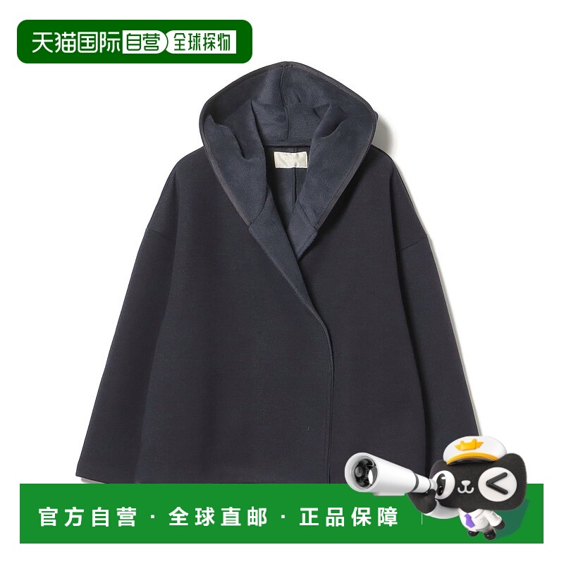 1h可退 日本直邮BEAMS HEART 女装 宽松短款连帽羽织外套 立体贴