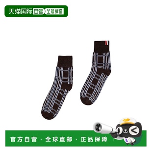 MAS164AY3012 提花格纹棉质袜子 香港直邮Thom Browne