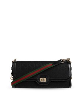 GUCCI 女士斜挎包 786027FADAC1060 AW2024 黑色 BORSE A MANO