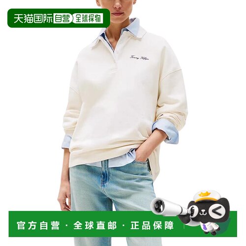 香港直邮TOMMY HILFIGER 女士卫衣 WW0WW45779YA8 A支付后1h可退