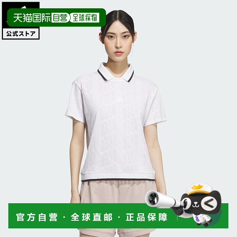 日本直邮 adidas 高尔夫Beyond The Course Jagged BOS Logo半袖P