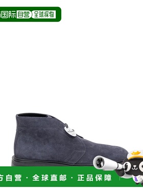 香港直邮HOGAN 男士靴子 HXM6730FN40HG0U805 AW2025 蓝色 Shoe