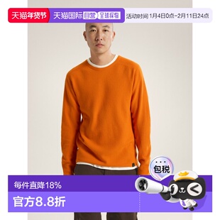 欧洲直邮Arc'teryx 始祖鸟 HALLAM美利奴羊毛圆领衫 男装长袖户外