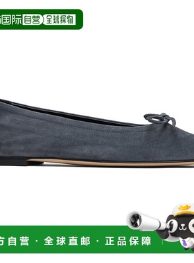 香港直邮潮奢 aeyde 女士 灰色 Delfina Suede 芭蕾鞋 A11FL01460