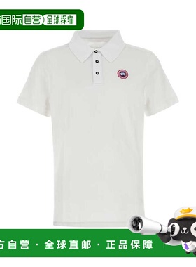 香港直邮CANADA GOOSE 男士T恤 1600M9025 CO 白色 Beckley polo