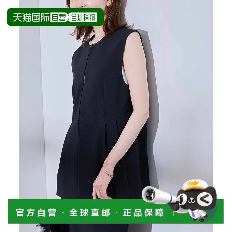 1h可退 日本直邮ROPE' PICNIC 若佩尼 女士UV防晒亚麻感无领背心