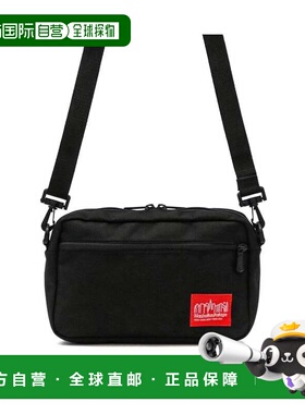 日本直邮无品牌 斜挎包 Jogger Bag 尼龙 邮差包钱包 MP1404L黑色