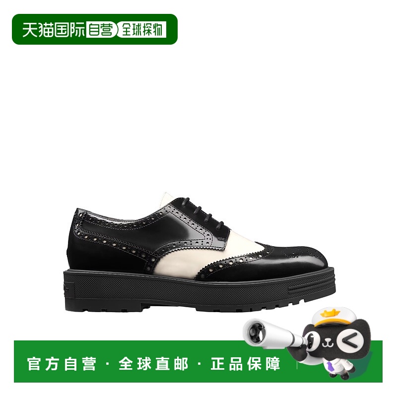 1h可退 香港直邮潮奢 DIOR 迪奥 女士 Teddy-D圆头平底鞋 KCB854A