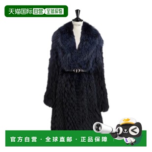 香港直邮Dior 346M10AF205迪奥 系腰带大衣