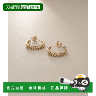 日潮跑腿COCOSHNIK K10 Kihei 环形耳钉 405-76699耳环耳饰