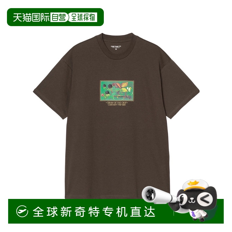 1h可退 香港直邮CARHARTT WIP 男士T恤 I0351922ZWXX AW2025 棕色