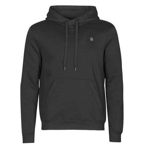 G-Star Raw 男士 PREMIUM BASIC HOODED SWEATE 卫衣 黑色