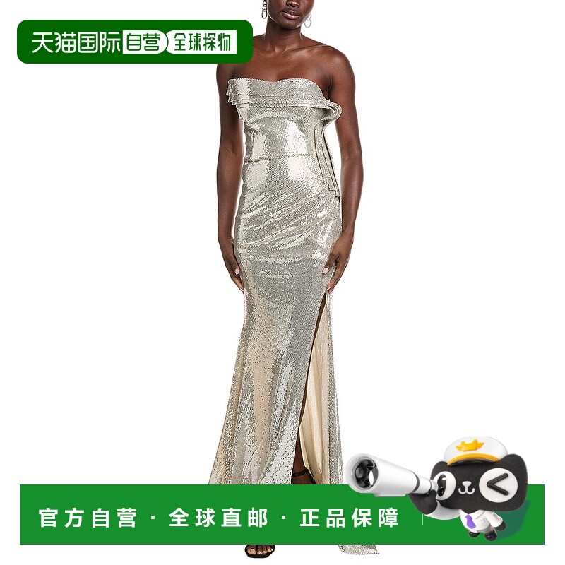 自营issue New York Gown - champagne 美国奥莱直发连衣裙长裙