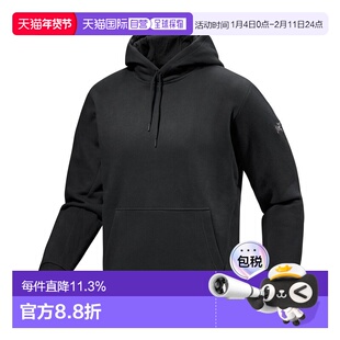 加拿大直邮始祖鸟 Emblem Fleece 男士多功能舒适有机棉抓绒连帽