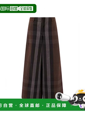 1h可退 香港直邮BURBERRY 女士半身裙 8068347W92Z3A9011BROWN AW