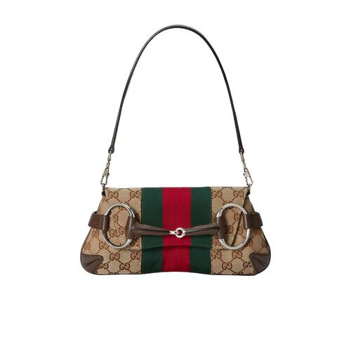 Gucci Horsebit Chain链条小号单肩包 764339FACM2