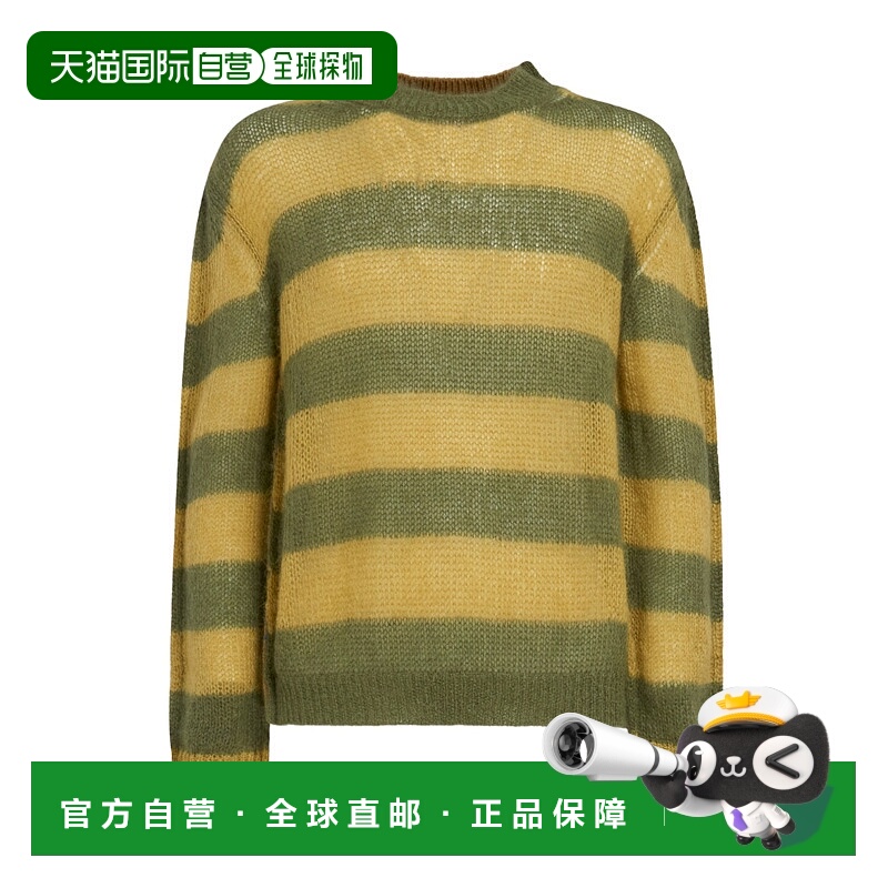 香港直邮Marni 条纹羊毛毛衣 GCMG0204Q0UFU185长袖