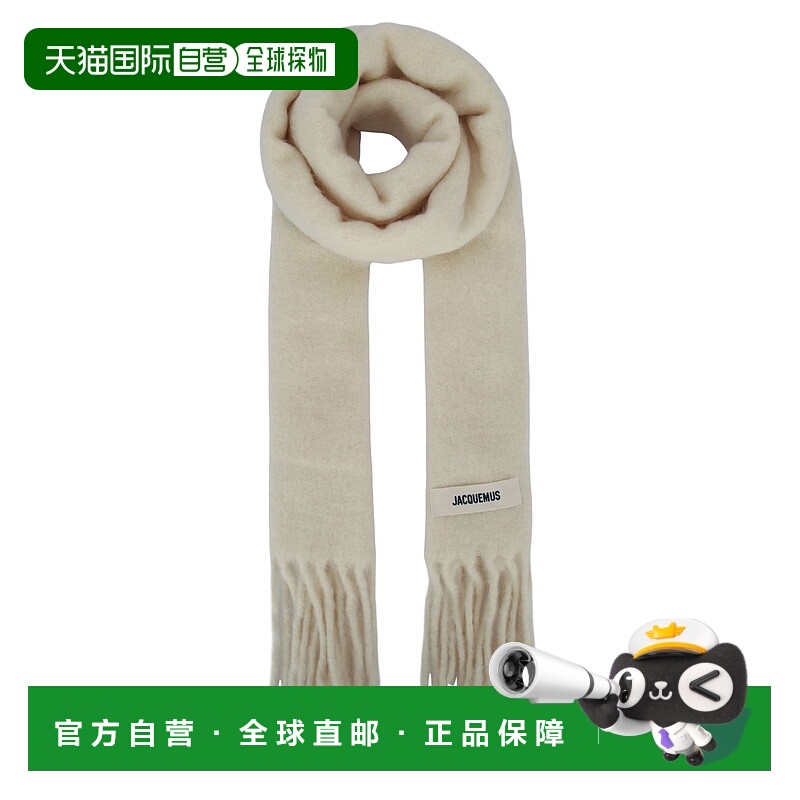 1h可退 香港直邮潮奢 Jacquemus 女士 L ECHARPE CARRO 围巾 ACU0