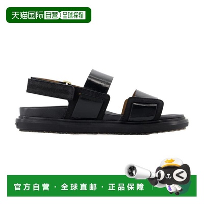 香港直邮MARNI 女士凉鞋 FBMS018001P7615 SS2026 黑色 Marni Fus