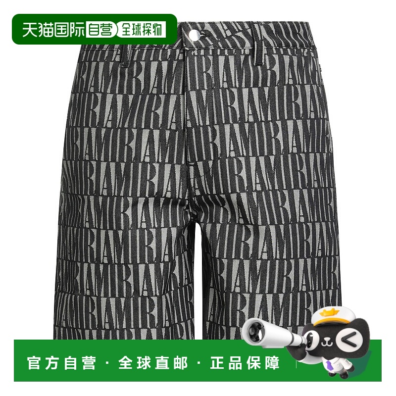 1h可退 香港直邮AMIRI 男士 牛仔短裤 black黑色 舒适时尚