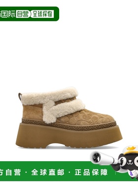 1h可退 香港直邮COACH 女士靴子 CCO350TOB AW2025 浅棕色 Platfo