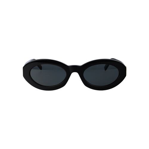 SAINT LAURENT 女士眼镜 SLM136001 CO 黑色 椭圆镜框太阳镜