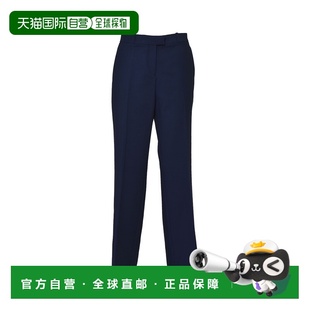 香港直邮Etro 艾特罗 女士 壓褶直筒修身長褲 122511498女装