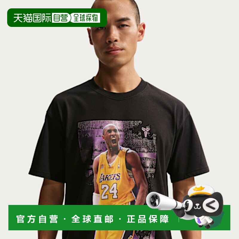 日本直邮Nike Kobe Dri-FIT 速干落肩短袖宽松圆领篮球衣 男款图片