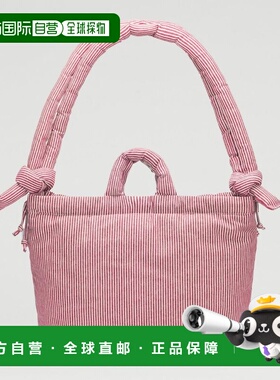 日本直邮OLEND ONA 软包一款轻便的条纹棉质包袋可用作手提包 单