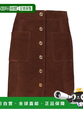 1h可退 香港直邮Celine 思琳 女士 高腰半身裙 RJ04P712K包臀裙