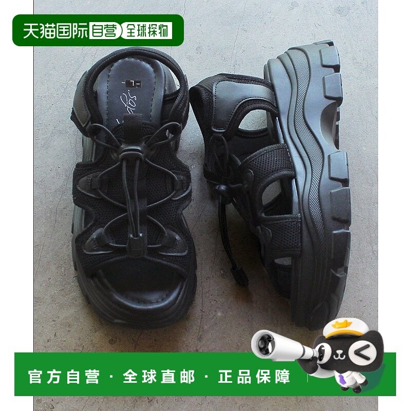 日本直邮Todos 夏季时尚简约轻便女士厚底凉鞋时尚百搭日常休闲