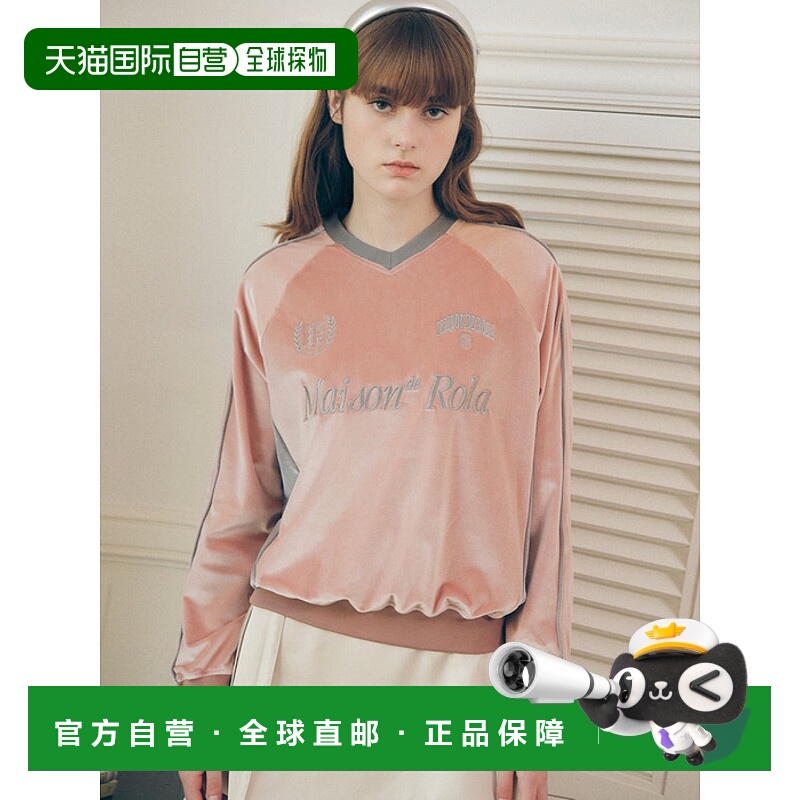 韩国直邮rolarola少女甜美可爱清新法式日常设计师女款卫衣303931