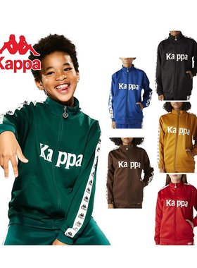 日本直邮Kappa Nikki 青少年正品运动夹克长袖蓝色红色棕色绿色黄