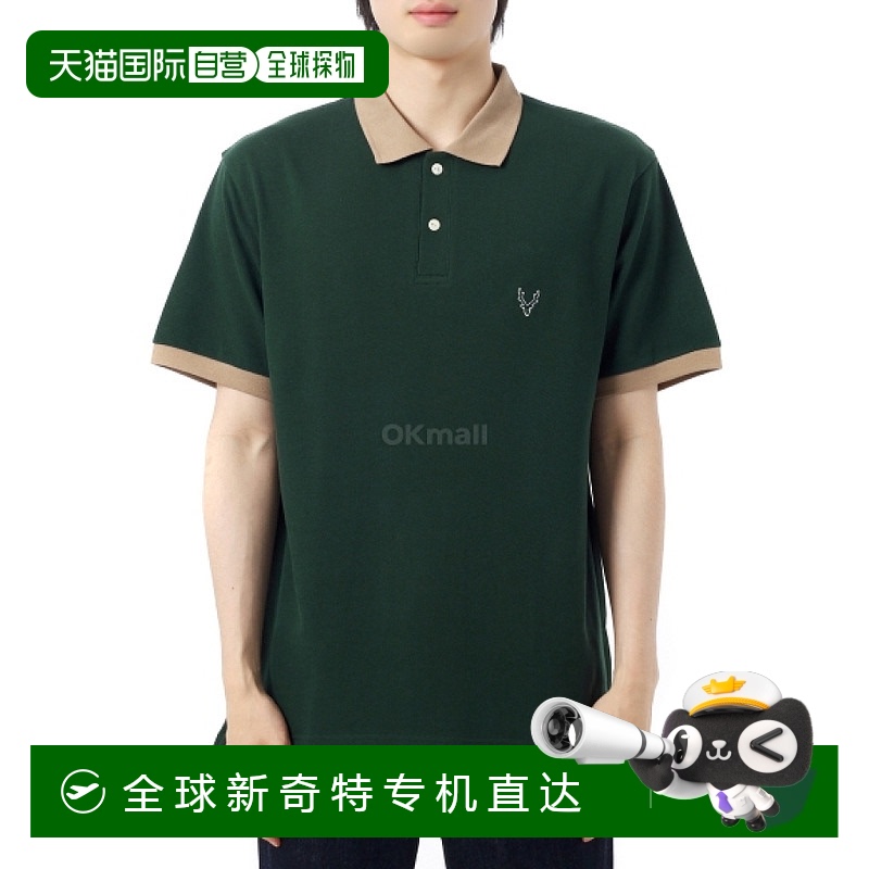 韩国直邮SOUTH2 WEST8 短袖 Polo 衫 - 棉质珠地网眼 (QV661-B) /