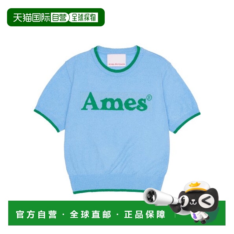 韩国直邮AMES WORLDWIDE 女士毛针织衫AM2DMFK602ABL羊毛