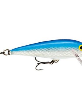 日本直邮Rapala乐伯乐 路亚饵 米诺Countdown 彩色 7cm 8g 蓝色